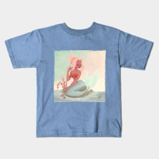 Mini Mermaid Design B Kids T-Shirt